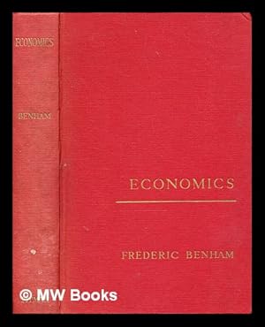 Bild des Verkufers fr Economics : a general introduction / by Frederic Benham zum Verkauf von MW Books