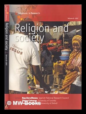 Seller image for Religion and society/ Advances in Research Volume 8 for sale by MW Books