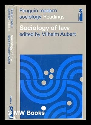 Seller image for Sociology of law : selected readings / edited by Vilhelm Aubert for sale by MW Books
