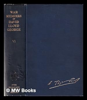 Seller image for War memoirs of David Lloyd George Volume 6 for sale by MW Books