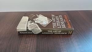 Seller image for THE ART OF LITERARY RESEARCH 2E CL for sale by BoundlessBookstore