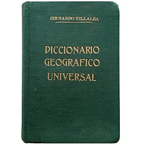 Imagen del vendedor de DICCIONARIO GEOGRFICO UNIVERSAL a la venta por LIBRERIA CLIO