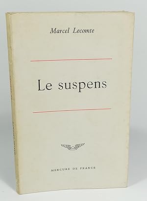 Seller image for Le suspens for sale by Librairie L'Autre sommeil