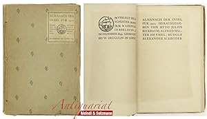 Almanach der Insel für 1900. Herausgegeben von Otto Julius Bierbaum, Alfred Walter Heymel, Rudolf...
