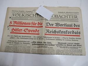 Völkischer Beobachter. Kampfblatt der national-sozialistischen Bewegung.