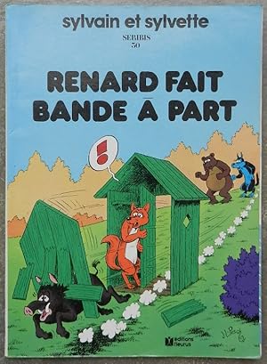 Seller image for Renard fait bande  part. - Sylvain et Sylvette, Seribis n 30. for sale by Librairie les mains dans les poches