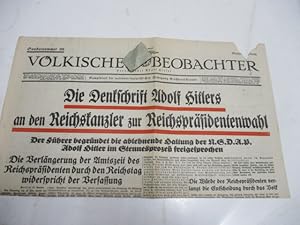 Völkischer Beobachter. Kampfblatt der national-sozialistischen Bewegung.