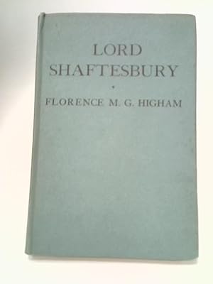 Seller image for Lord Shaftesbury A Portrait for sale by World of Rare Books