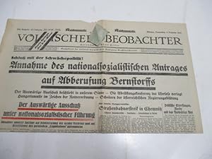 Völkischer Beobachter. Kampfblatt der national-sozialistischen Bewegung.