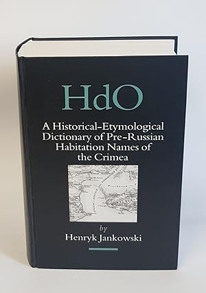 Seller image for A Historical-Etymological Dictionary of Pre-Russian Habitation - Handbook of Oriental Studies / Handbuch Der Orientalistik - Volume Fifteen for sale by CURIO