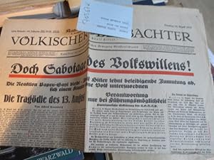 Völkischer Beobachter. Kampfblatt der national-sozialistischen Bewegung.