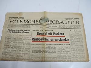 Seller image for Völkischer Beobachter. Kampfblatt der national-sozialistischen Bewegung. for sale by Ottmar Müller
