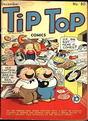 Tip Top Comics No. 80 / December 1942 / See The Mirror Man, while fighting with a band of Russian...