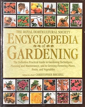 Imagen del vendedor de The Royal Horticultural Society encyclopedia of gardening a la venta por Acanthophyllum Books