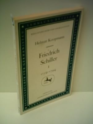 Immagine del venditore per Friedrich Schiller I: 1759-1794 venduto da Ammareal