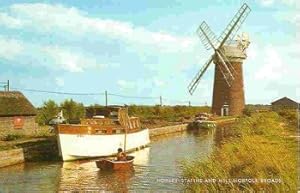 Immagine del venditore per Windmill Postcard Horsey Staithe Norfolk Broads venduto da Postcard Anoraks