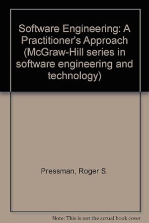 Immagine del venditore per Software engineering: A practitioner's approach (McGraw-Hill series in software engineering and technology) venduto da Redux Books