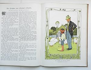 Gartenlaube Bilderbuch. Der deutschen Jugend gewidmet. Einband nach einem Original von Hermann Ka...