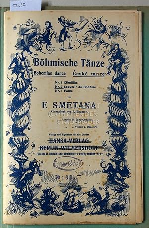 Böhmische Tänze. Nr. 2: Souvenir de Bohème. Arrangiert v. C. Zimmer.