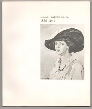 Bild des Verkufers fr Anne Goldthwaite 1869-1944 zum Verkauf von Jeff Hirsch Books, ABAA
