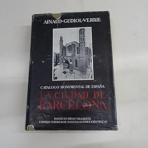 Imagen del vendedor de CATALOGO MONUMENTAL DE ESPAA: LA CIUDAD DE BARCELONA. Texto. a la venta por Librera J. Cintas