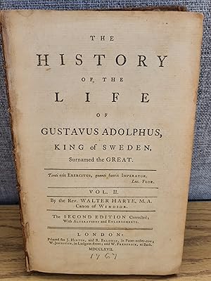 The History of the Life of Gustavus Adolphus foldout engraved battle plans