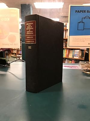 Seller image for Religion and Public Doctrine in Modern England: Volume 3, Accommodations (Cambridge Studies in the History and Theory of Politics) for sale by Regent College Bookstore