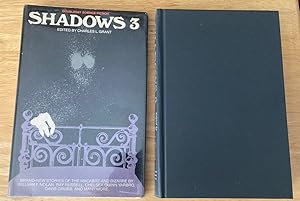 Bild des Verkufers fr Shadows 3 Brand-new Stories of the Macabre and Bizarre zum Verkauf von biblioboy