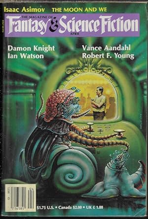 Seller image for The Magazine of FANTASY AND SCIENCE FICTION (F&SF): April, Apr. 1986 for sale by Books from the Crypt