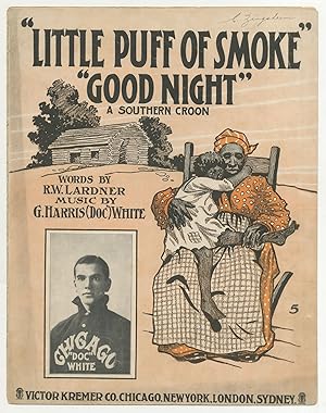 Bild des Verkufers fr [Sheet Music]: "Little Puff of Smoke, Good Night." A Southern Croon zum Verkauf von Between the Covers-Rare Books, Inc. ABAA