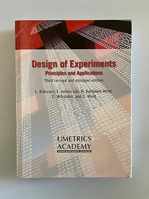 Design of Experiments. Principles and Applications.