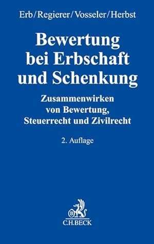 Imagen del vendedor de Bewertung bei Erbschaft und Schenkung a la venta por Wegmann1855