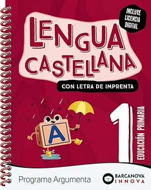 Imagen del vendedor de Argumenta 1. Lengua castellana (lletra impremta) a la venta por Imosver