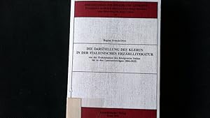 Bild des Verkufers fr Die Darstellung des Klerus in der italienischen Erzhlliteratur. Von der Proklamation des Knigreichs Italien bis zu den Lateranvertrgen (1861 - 1929). zum Verkauf von Antiquariat Bookfarm