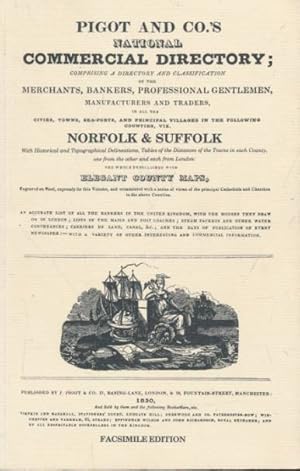 Immagine del venditore per Pigot's Directory for Norfolk & Suffolk 1830. Limited facsimile edition venduto da Barter Books Ltd