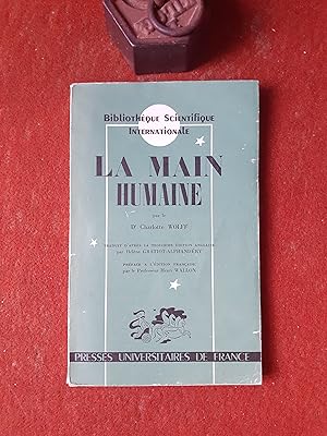 Seller image for La main humaine for sale by Librairie de la Garenne