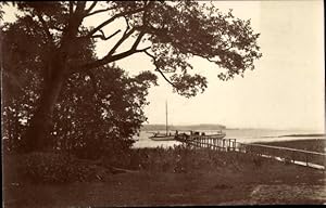 Ansichtskarte / Postkarte Angerburg Ostpreußen, Insel Upalten