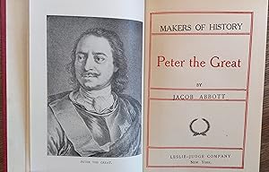 Bild des Verkufers fr Peter the Great (Makers of History) zum Verkauf von The Book House, Inc.  - St. Louis