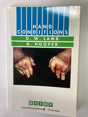 Image du vendeur pour Hand Conditions. mis en vente par Plurabelle Books Ltd