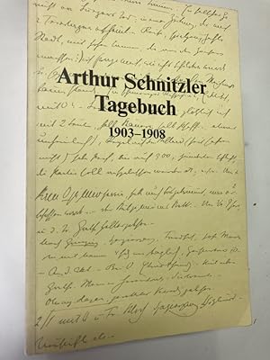 Bild des Verkufers fr Arthur Schnitzler Tagebuch, 1903 - 1908. zum Verkauf von Plurabelle Books Ltd