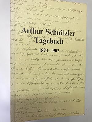 Bild des Verkufers fr Arthur Schnitzler Tagebuch, 1893 - 1902. zum Verkauf von Plurabelle Books Ltd