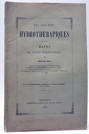 Imagen del vendedor de Des procds hydrothrapiques et des bains de vapeur trbenthine. a la venta por ltimo Captulo S.L.