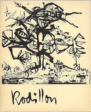 Suzanne Rodillon (1916-1988) : Peintures - Dessins (invitation)