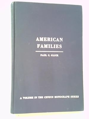Imagen del vendedor de American Families a la venta por World of Rare Books