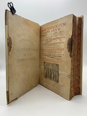 Bild des Verkufers fr Martyrologium Romanum Gregorii XIII Pont. Max. iussu editum et Urbani VIII auctoritate recognitum zum Verkauf von Coenobium Libreria antiquaria