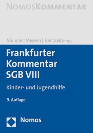 Bild des Verkufers fr Frankfurter Kommentar SGB VIII : Kinder- und Jugendhilfe zum Verkauf von AHA-BUCH GmbH