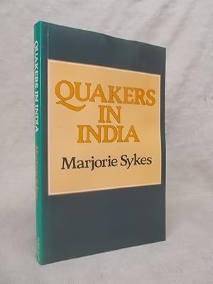 Imagen del vendedor de QUAKERS IN INDIA: A FORGOTTEN CENTURY a la venta por Gage Postal Books