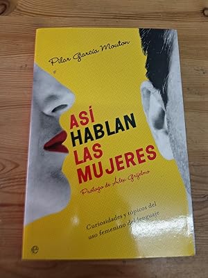 Imagen del vendedor de As hablan las mujeres a la venta por Vrtigo Libros