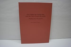 Bild des Verkufers fr Die Grber des Nacht-Min und Men-cheper-Ra-seneb, Theben Nr. 87 und 79 (= Archologische Verffentlichungen, Band 34, Deutsches Archologisches Institut, Abteilung Kairo) zum Verkauf von Antiquariat Wilder - Preise inkl. MwSt.