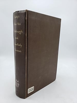 Bild des Verkufers fr Essays from the Edinburgh and Quarterly Reviews with Addresses and Other Pieces zum Verkauf von Shadyside Books